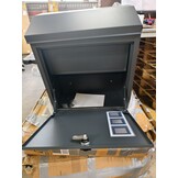 Pakketbrievenbus Wandmontage 43x24x52cm Antraciet - 49% Korting!