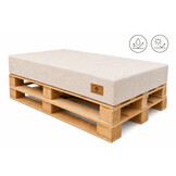 Hollywoodschommel Kussenset met Zonnedak 175x108 cm | 60% Korting