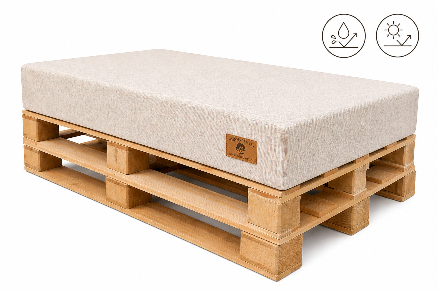 Hollywoodschommel Kussenset met Zonnedak 175x108 cm | 60% Korting