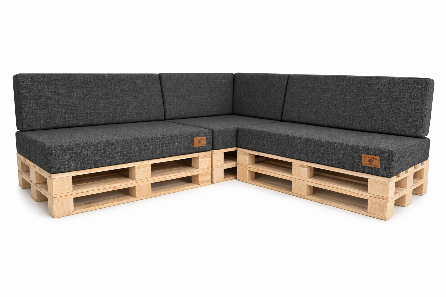 Hollywoodschommel Kussenset met Zonnedak 175x108 cm | 60% Korting