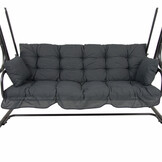 Hollywoodschommel Kussenset met Zonnedak 175x108 cm | 60% Korting