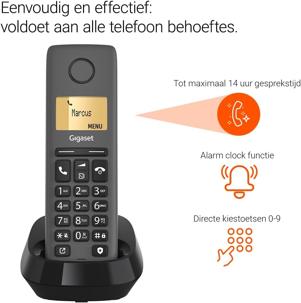Draadloze DECT Telefoon Gigaset PURE 120 - 32% Korting
