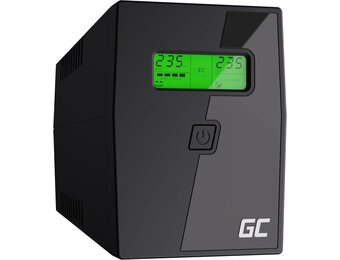 UPS Noodstroom 600VA 360W met LCD | Bescherming tegen stroomuitval