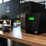 UPS Noodstroom 600VA 360W met LCD | Bescherming tegen stroomuitval