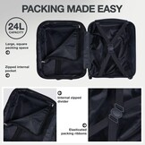 Handbagage Koffer Trolley 40x30x20 cm 24L - Vliegtuigproof met 34% Korting