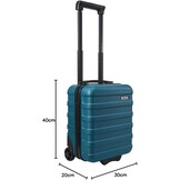 Handbagage Koffer Trolley 40x30x20 cm 24L - Vliegtuigproof met 34% Korting