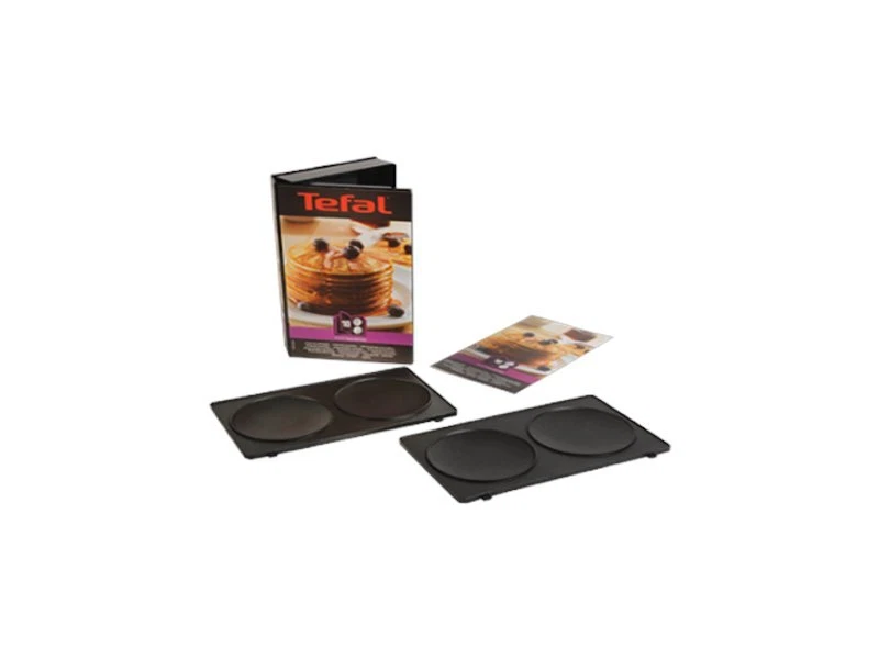 Pannenkoekenplaat XA801012 voor Tefal Snack Collection - 3 pannenkoeken