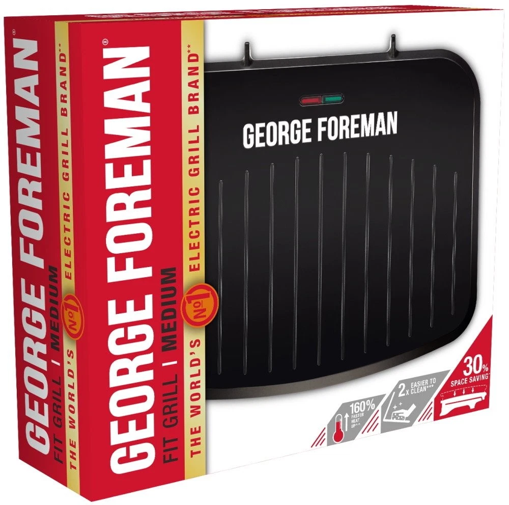 Gezonde George Foreman Fit Grill Medium - 34% Korting