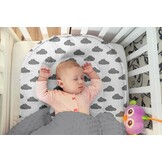 Babynestje Cocon Wit/Wolken 100% Katoen - 28% Korting!