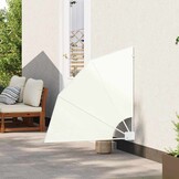 VidaXL Balkon Privacy Scherm Crème 115x115cm - 33% Korting
