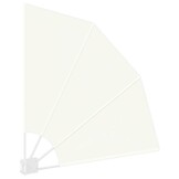 VidaXL Balkon Privacy Scherm Crème 115x115cm - 33% Korting