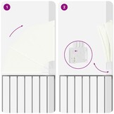 VidaXL Balkon Privacy Scherm Crème 115x115cm - 33% Korting