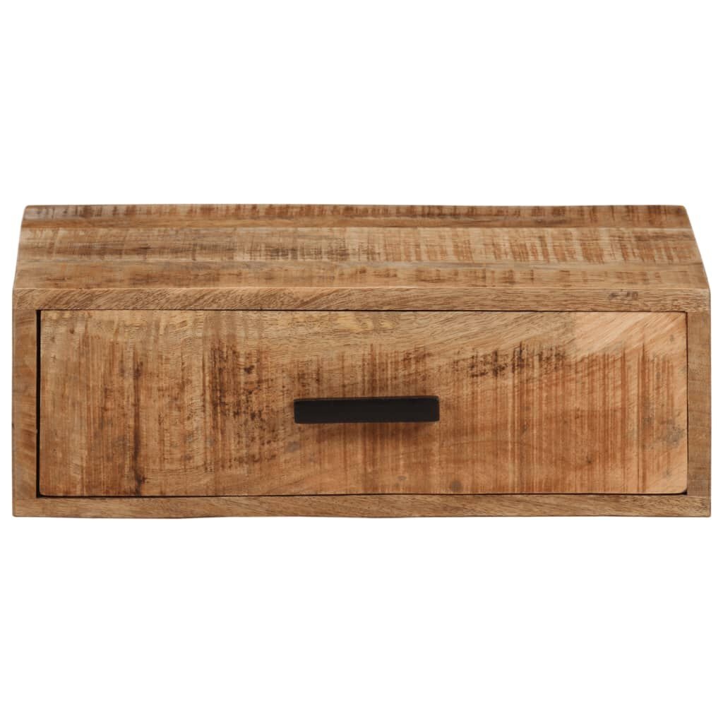 Wandnachtkastje Massief Mangohout 40x30 cm - 59% Korting