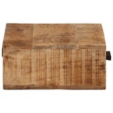Wandnachtkastje Massief Mangohout 40x30 cm - 59% Korting