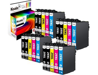20x 29XL Inktcartridges Multipack voor Epson Expression Home - Zwart, Cyaan, Magenta, Geel