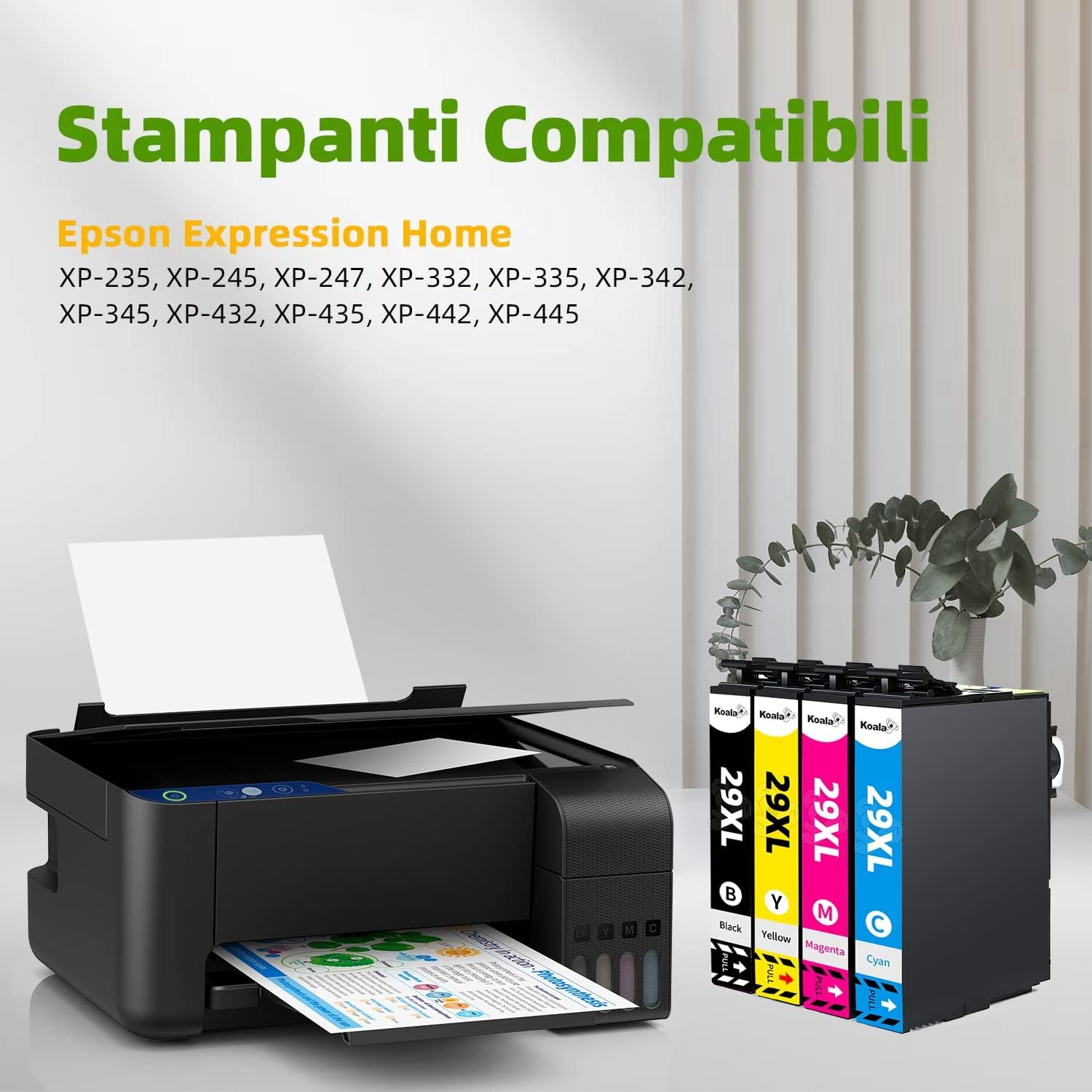 20x 29XL Inktcartridges Multipack voor Epson Expression Home - Zwart, Cyaan, Magenta, Geel