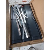 Plantenbak Antraciet Staal 160x40x75 cm - 58% Korting