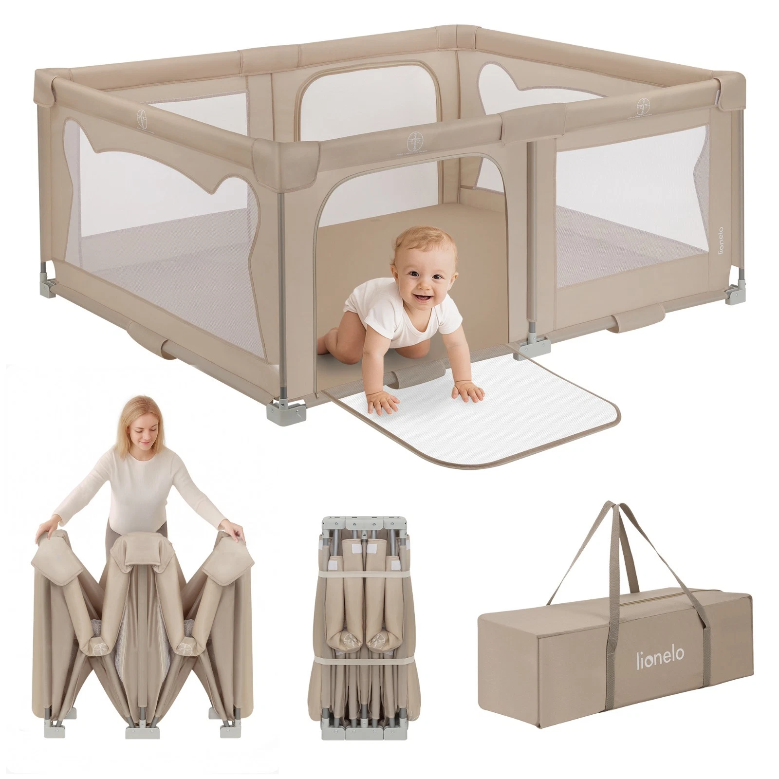 Kinderbox Florence 150x180cm Inklapbaar - 34% Korting!