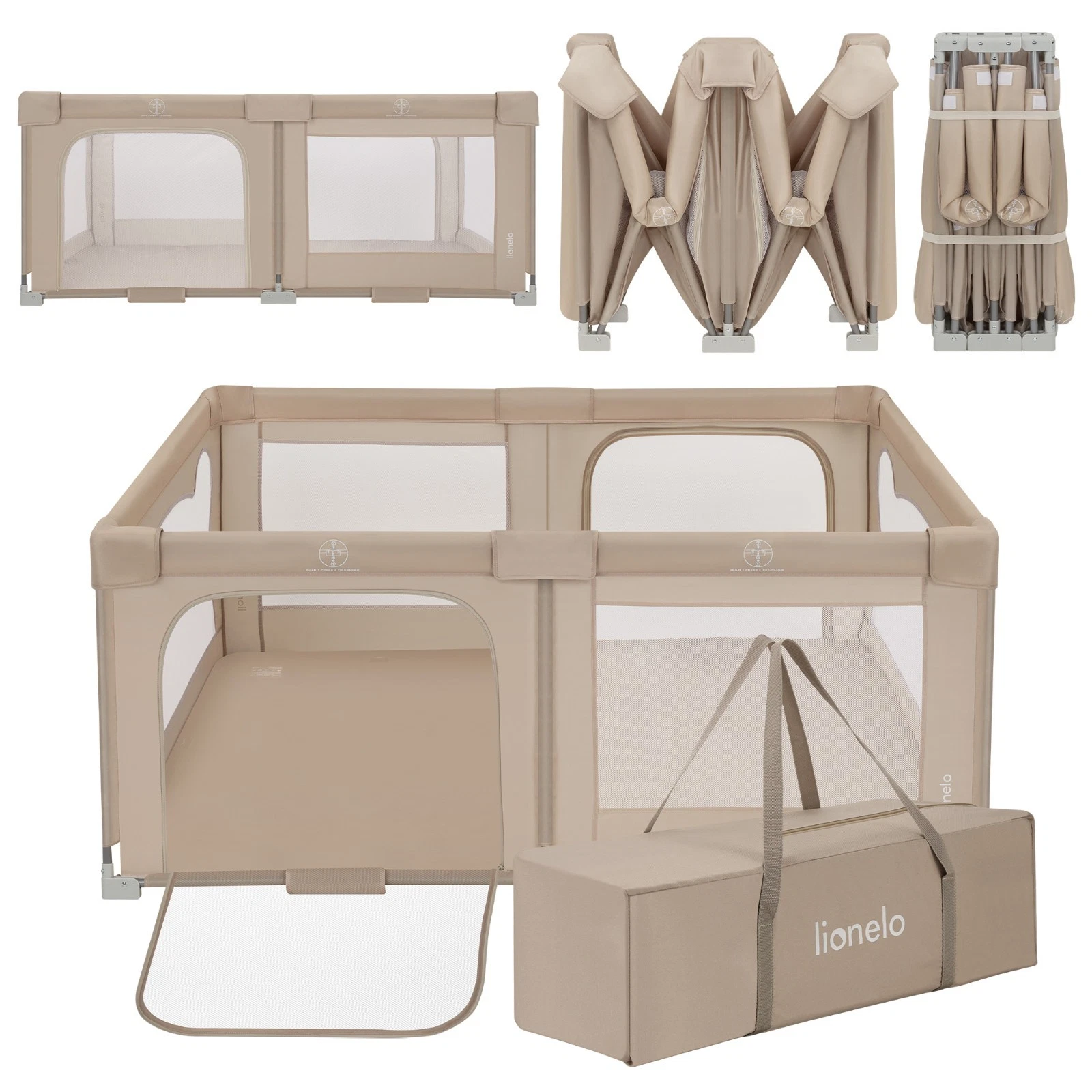Kinderbox Florence 150x180cm Inklapbaar - 34% Korting!