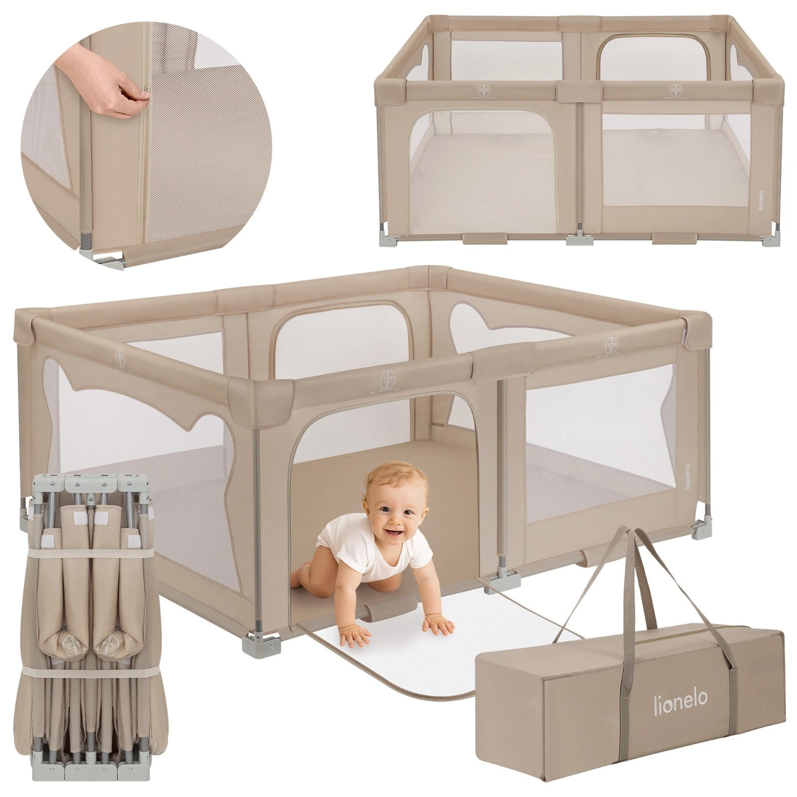Kinderbox Florence 150x180cm Inklapbaar - 34% Korting!