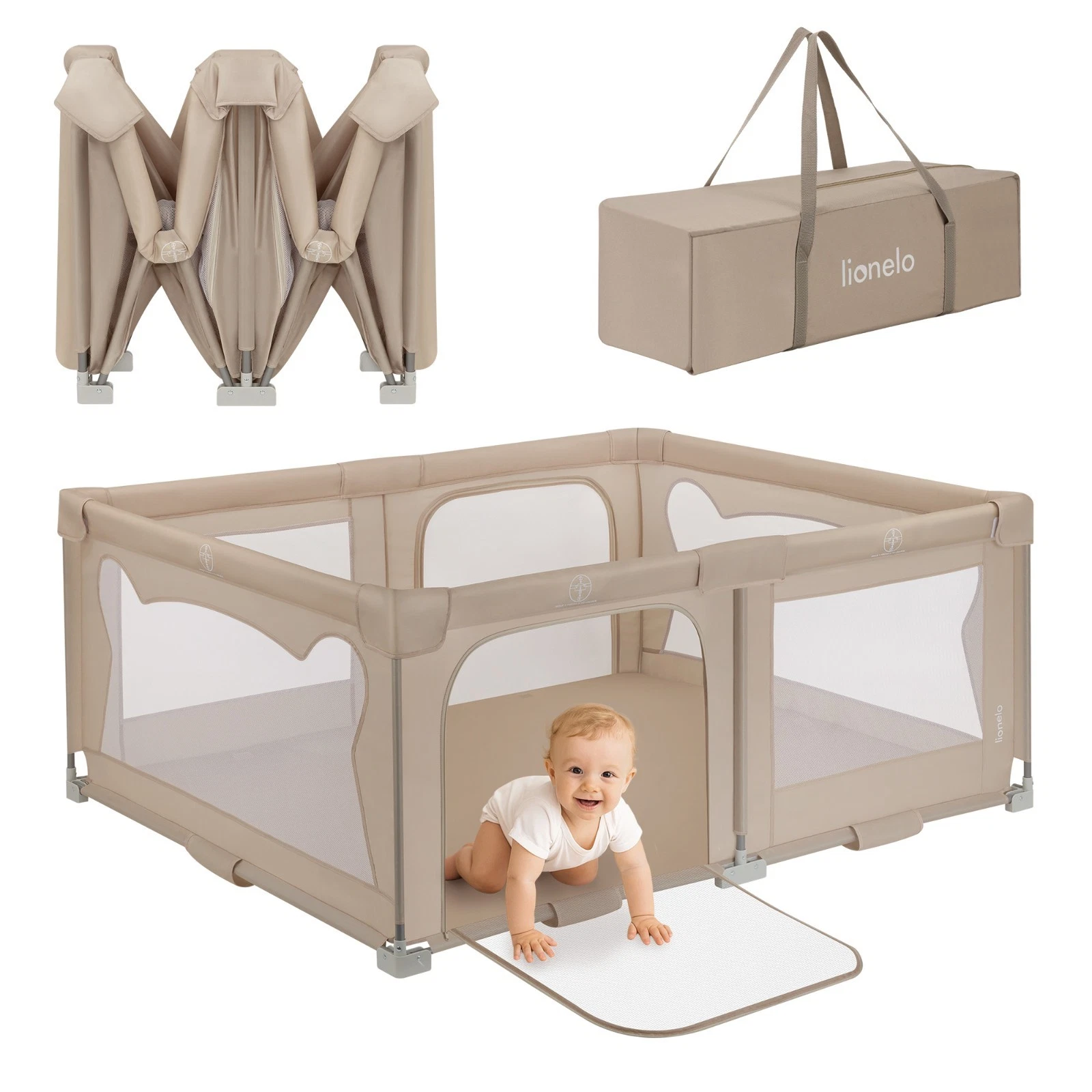 Kinderbox Florence 150x180cm Inklapbaar - 34% Korting!