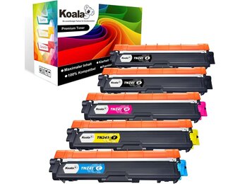 5-pack Hoge Capaciteit Tonerset voor Brother (2x Zwart, Cyaan, Magenta, Geel) - 34% Korting!