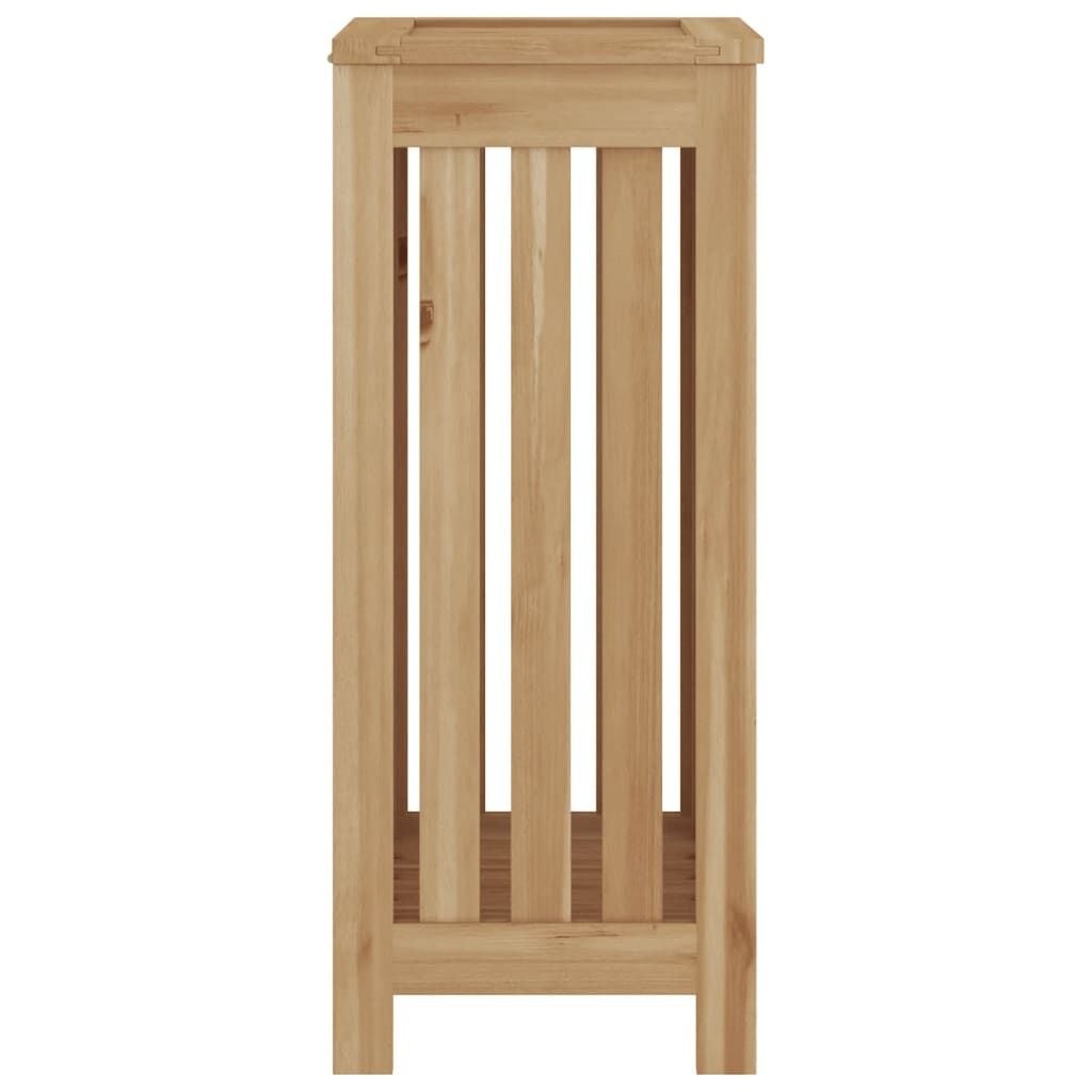 vidaXL Wasmand Massief Teakhout 35x25x60cm - 34% Korting!