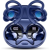 Draadloze Sport In-ear Hoofdtelefoon - 50u Speeltijd, Ruisonderdrukking, Blauw (33% Korting)
