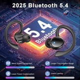 Draadloze Sport In-ear Hoofdtelefoon - 50u Speeltijd, Ruisonderdrukking, Blauw (33% Korting)