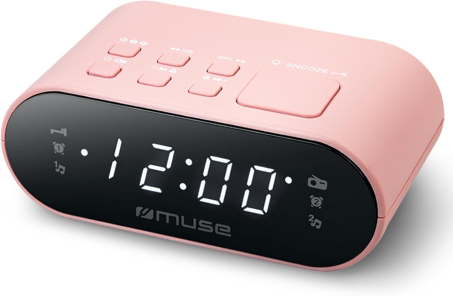 Wekkerradio M-10CR DAB+ met Dubbel Alarm & Groot Display - 33% Korting