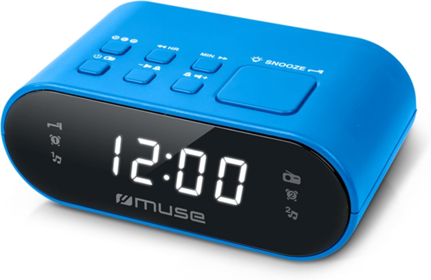 Wekkerradio M-10CR DAB+ met Dubbel Alarm & Groot Display - 33% Korting