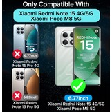 Niet-vergelend TPU Hoesje voor Xiaomi Redmi Note 15 4G | 60% Korting