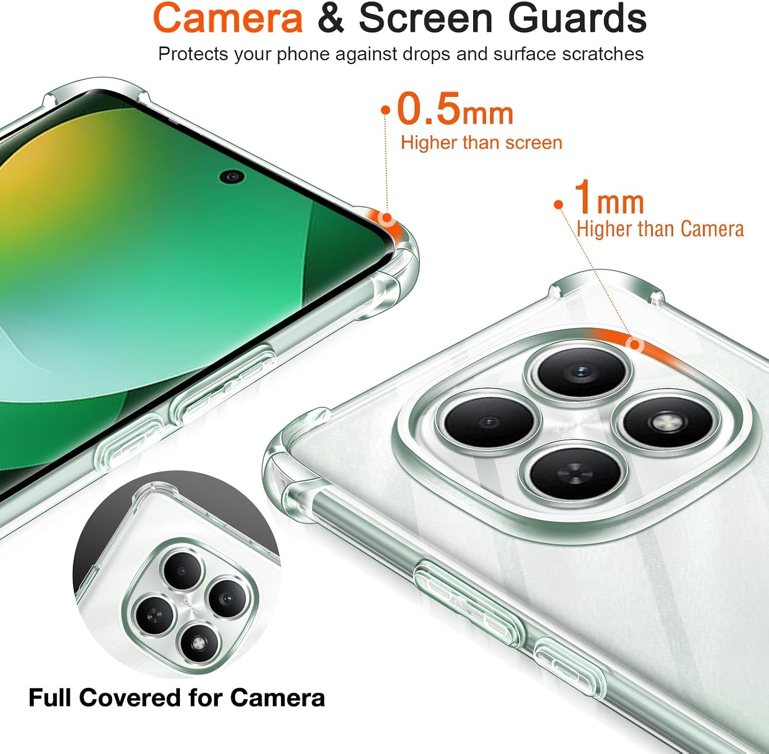 Niet-vergelend TPU Hoesje voor Xiaomi Redmi Note 15 4G | 60% Korting