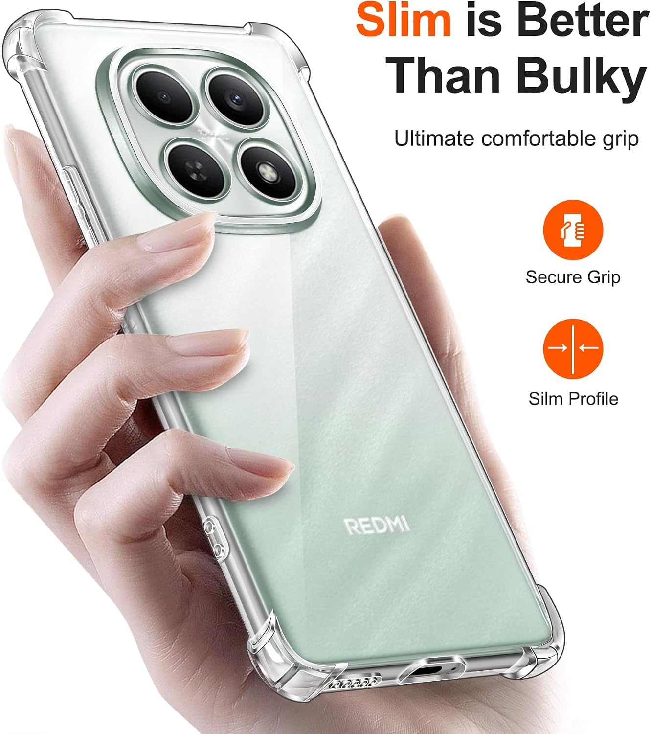 Niet-vergelend TPU Hoesje voor Xiaomi Redmi Note 15 4G | 60% Korting