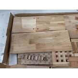 Schoenenkast Massief Walnotenhout 55x20x104 cm - 54% Korting!