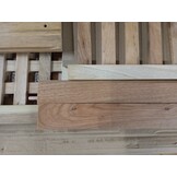 Schoenenkast Massief Walnotenhout 55x20x104 cm - 54% Korting!