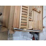 Schoenenkast Massief Walnotenhout 55x20x104 cm - 54% Korting!