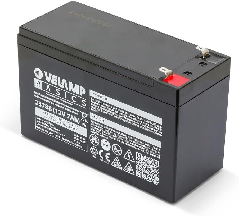 12V 7Ah Loodaccu voor UPS, Alarm & Noodstroom | 32% Korting