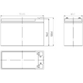 12V 7Ah Loodaccu voor UPS, Alarm & Noodstroom | 32% Korting