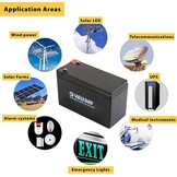 12V 7Ah Loodaccu voor UPS, Alarm & Noodstroom | 32% Korting