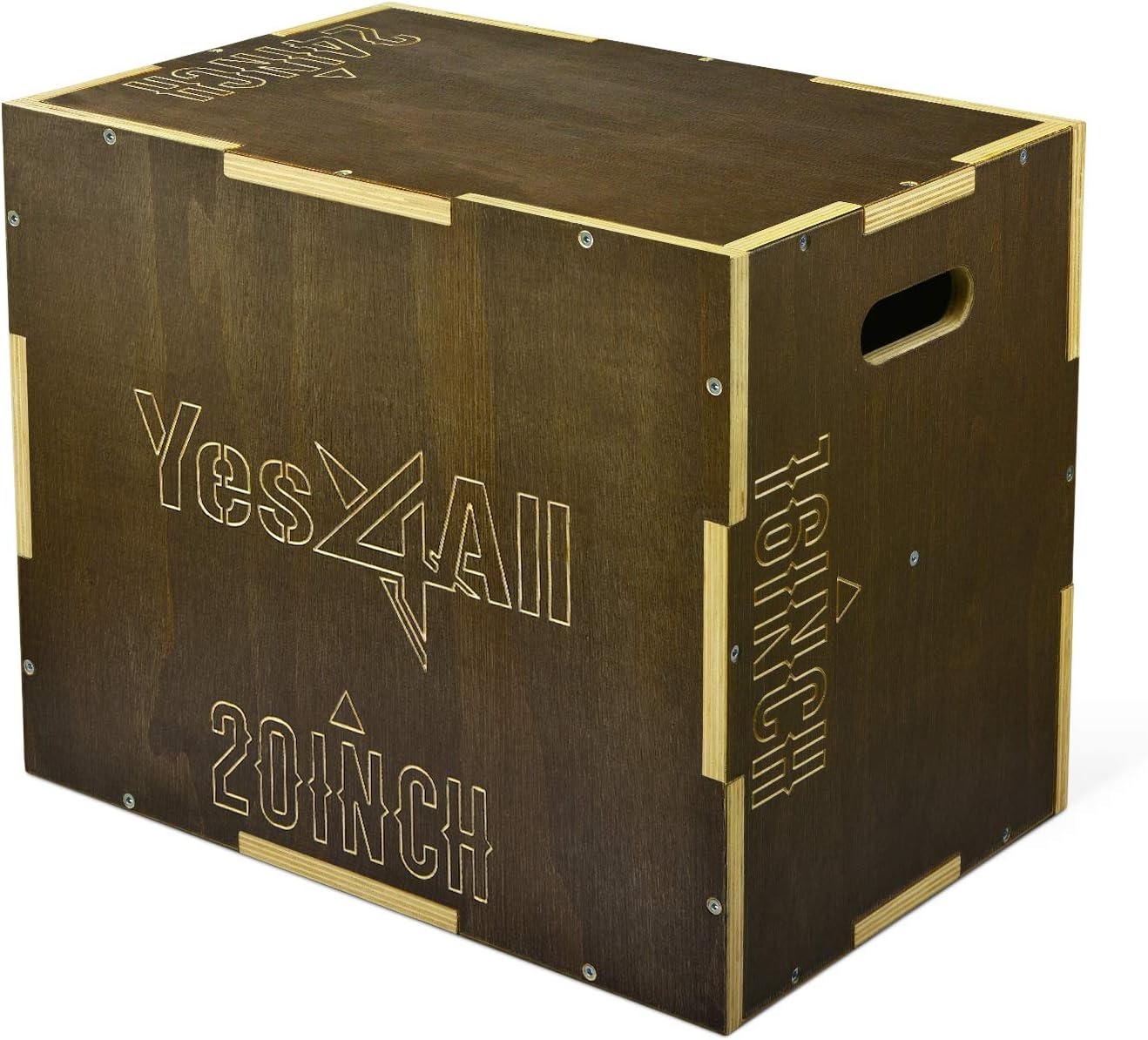 Houten Plyo Box 3-in-1: Springtraining & CrossFit - 34% Korting
