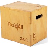 Houten Plyo Box 3-in-1: Springtraining & CrossFit - 34% Korting