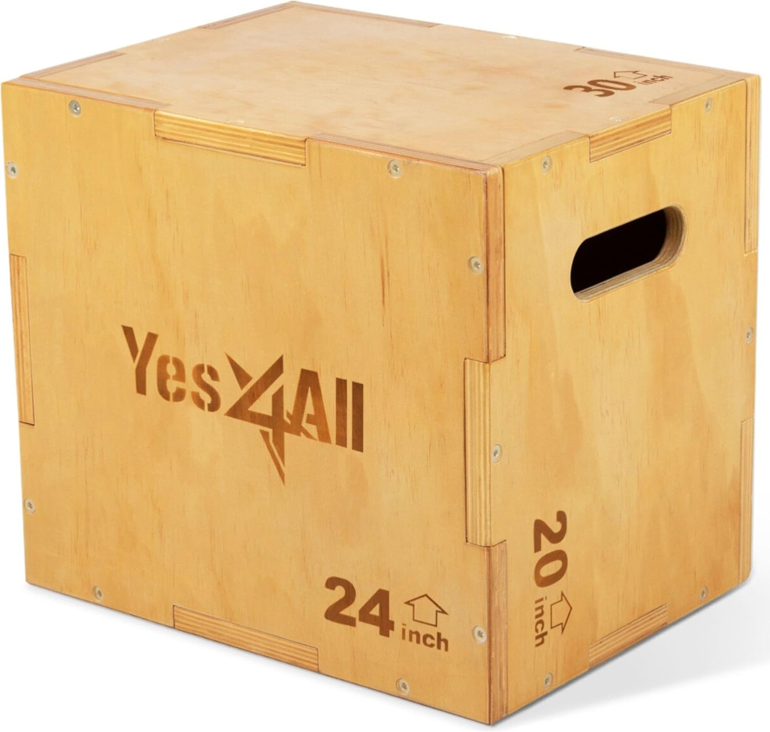 Houten Plyo Box 3-in-1: Springtraining & CrossFit - 34% Korting