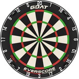 Dartbord 18 inch Zwart | Sisal | Zelfherstellend | Minimale Bounce-outs | 34% Korting