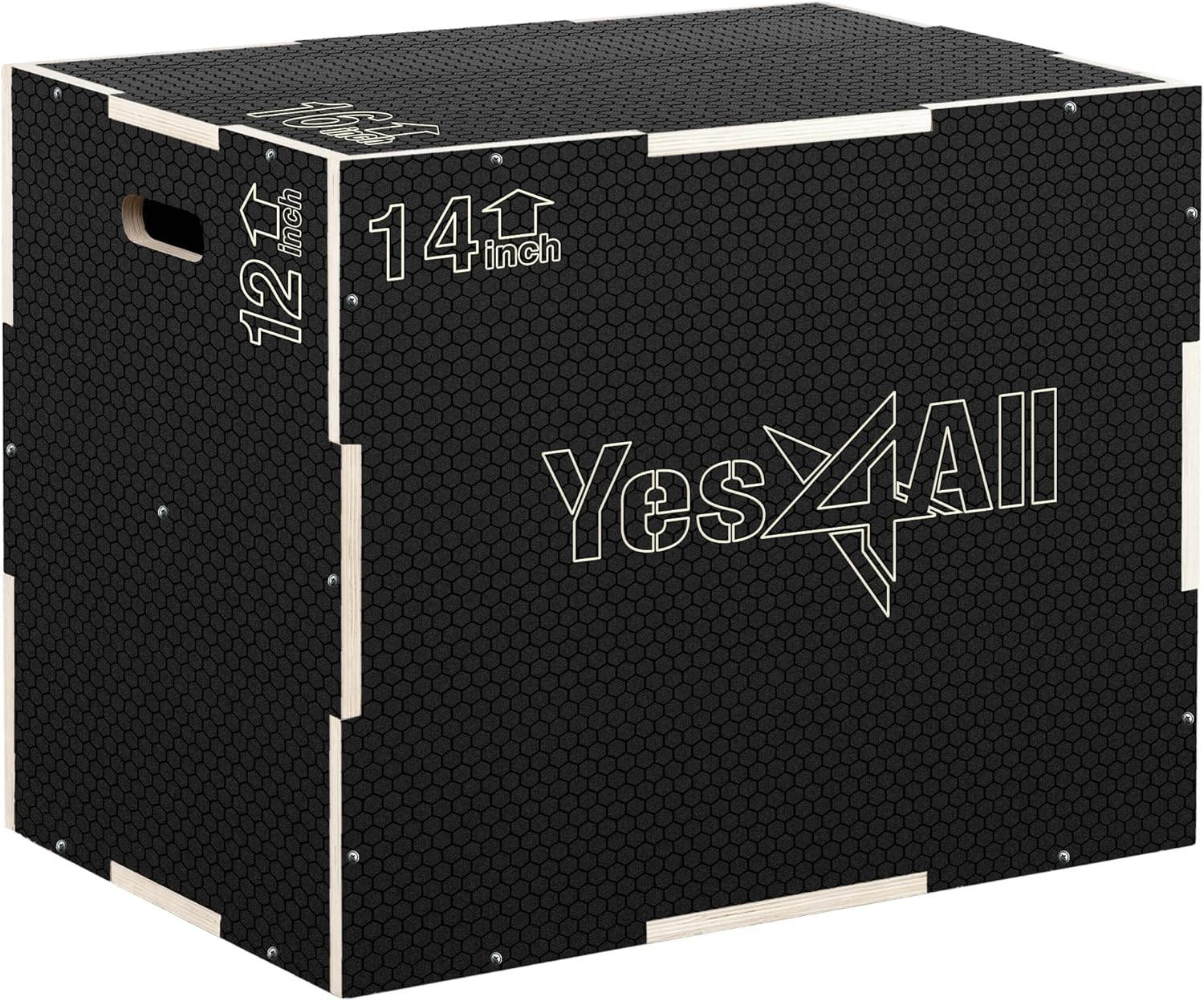 Houten Plyo Box 3-in-1: Springtraining & CrossFit - 34% Korting