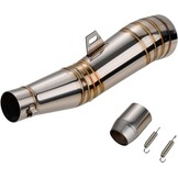 RVS Motoruitlaatdemper 51mm - Universeel met 34% Korting