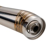 RVS Motoruitlaatdemper 51mm - Universeel met 34% Korting