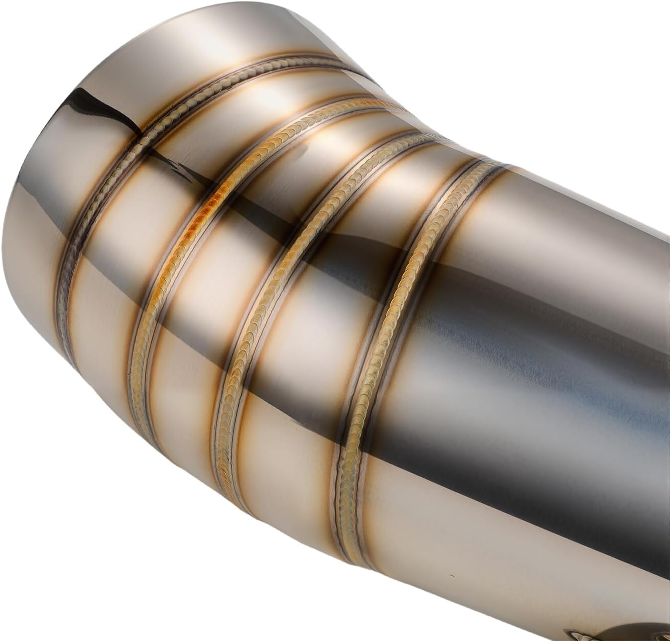 RVS Motoruitlaatdemper 51mm - Universeel met 34% Korting