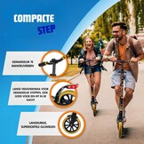 Opvouwbare Step met 20cm Wielen | Luipaardprint | 34% Korting