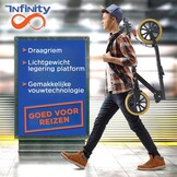 Opvouwbare Step met 20cm Wielen | Luipaardprint | 34% Korting